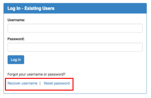 How Do I Recover A Lost Password And Or Username Addgene Help Center